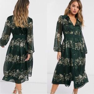 Ted Baker Delyla Meadow Sweep Midi Dress